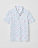 JO Angler Boys Polo - White