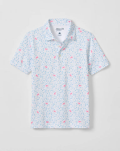 The Crockett Western Long Sleeve - Blue Bonnet Stripe