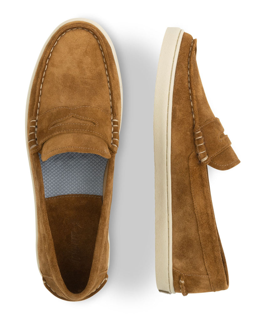 Santa Monica Suede Loafers - Whiskey