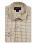 Melange Twill Shirt - Khaki