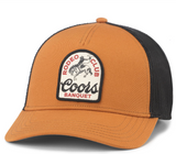 Coors Twill Valin Patch Hat - Black/Hazel