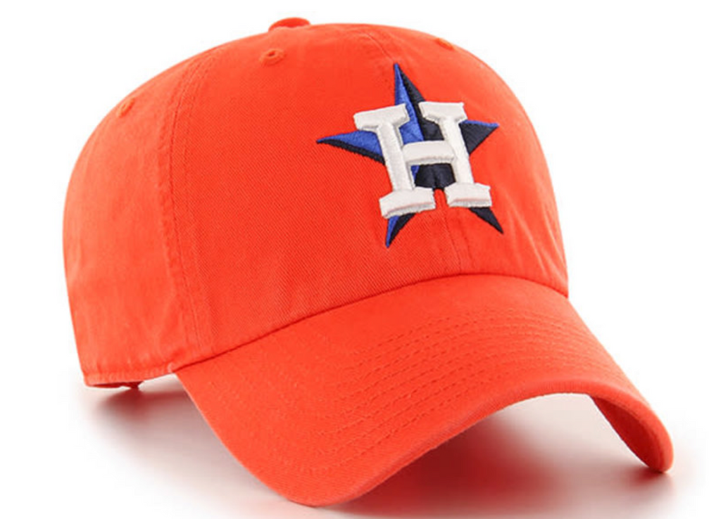 HOUSTON ASTROS Cap Orange Cooperstown Collection Hat MLB Baseball Texas