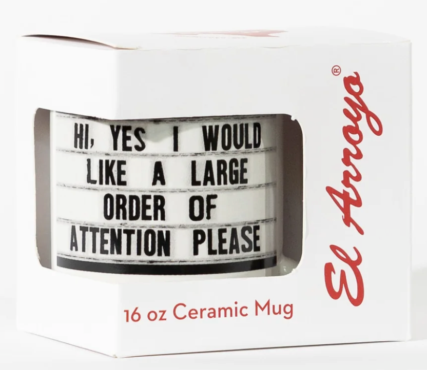 Coffee Mug - Attention Please