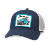 Ford Bronco Trucker Hat - Ivory/Navy