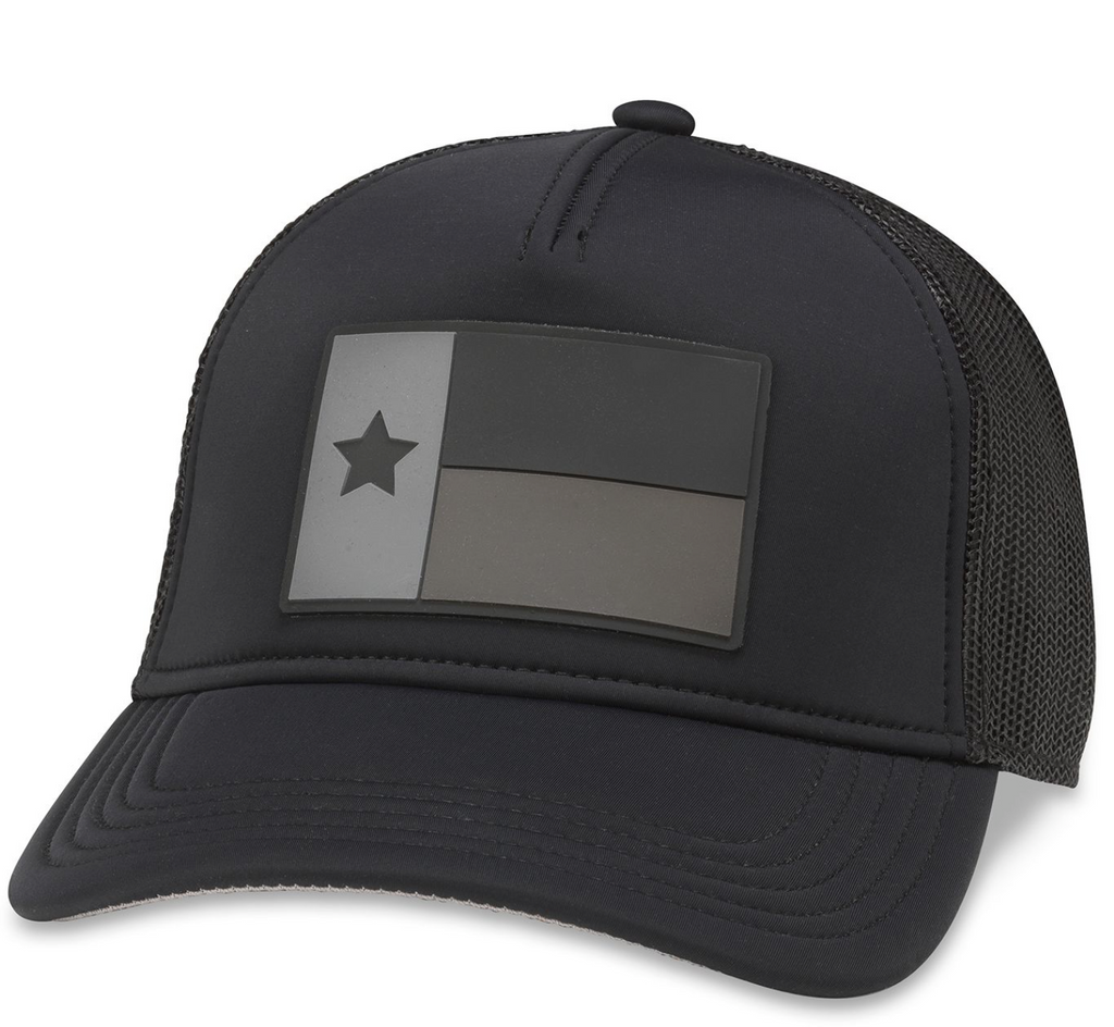 Texas Riptide Valin Trucker Hat - Black