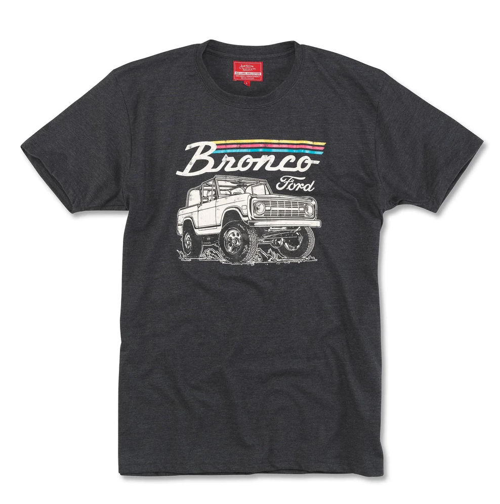 Bronco T-Shirt - Heather Charcoal