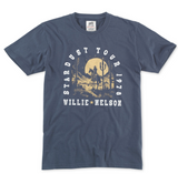 Willie Nelson Brass Tacks T-Shirt - Navy