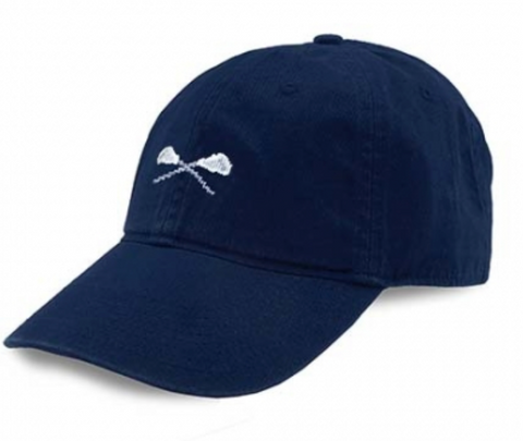 Azul Fish Needlepoint Performance Hat - Grey