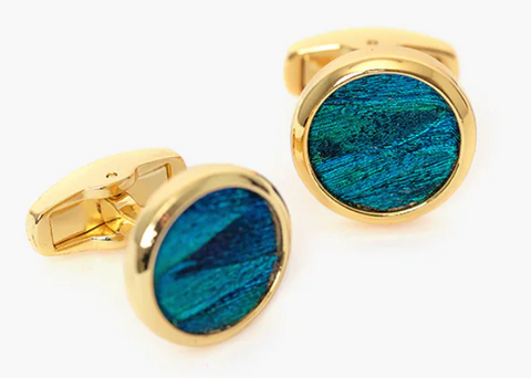 Fripp Cufflinks - Rhodium