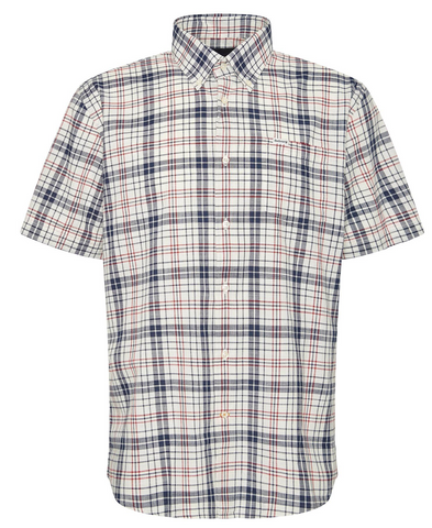 Barbour Drafthill S/S Regular Fit Shirt - Navy