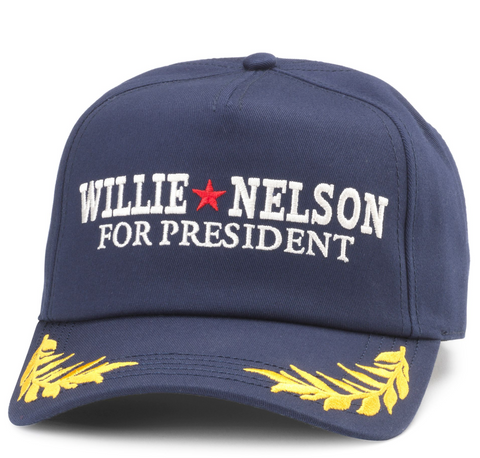 Willie Nelson Club Captain Hat - Navy