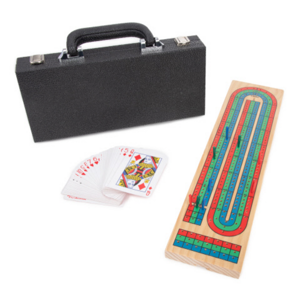 Onyx Cribbage Set - Black