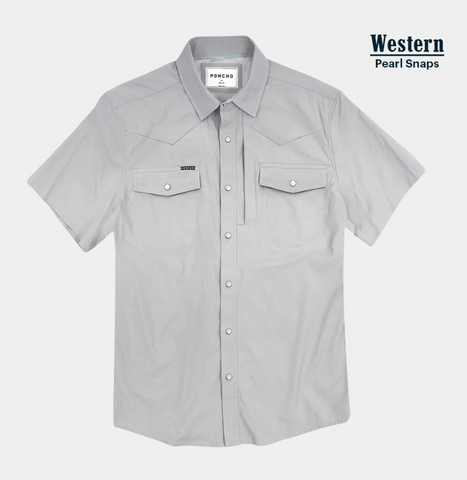 Worley Cotton Denim Shirt - Indigo