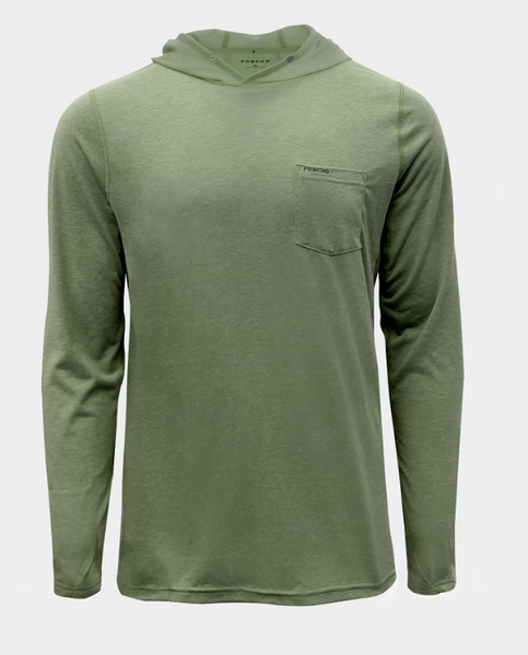 Performance Hoodie - Moss Green