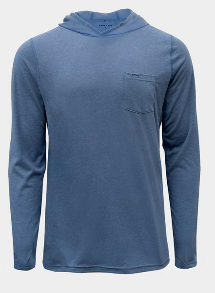 Performance Hoodie - Slate Blue