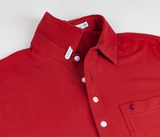 Stretch Players Shirt - Rodeo Red