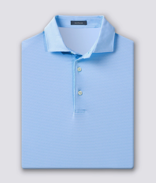 Lennon Performance Polo - Luxe Blue