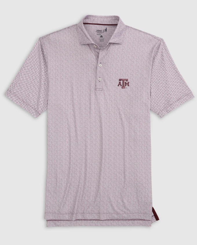 A&M Hinson Polo - Maroon