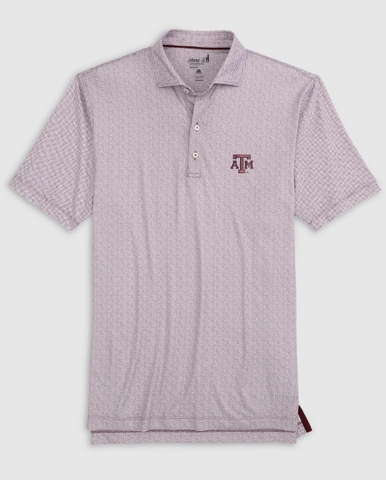 A&M Hinson Polo - Maroon