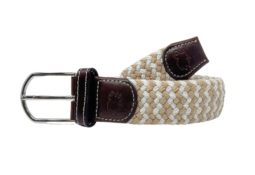 The Seaside Woven Elastic Stretch Belt