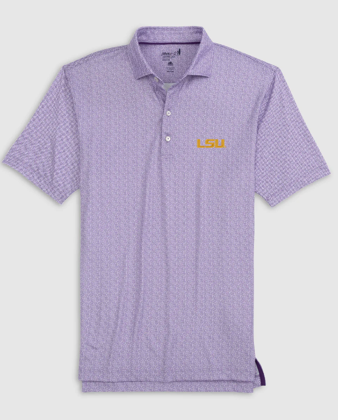 LSU Hinson Polo - Purple