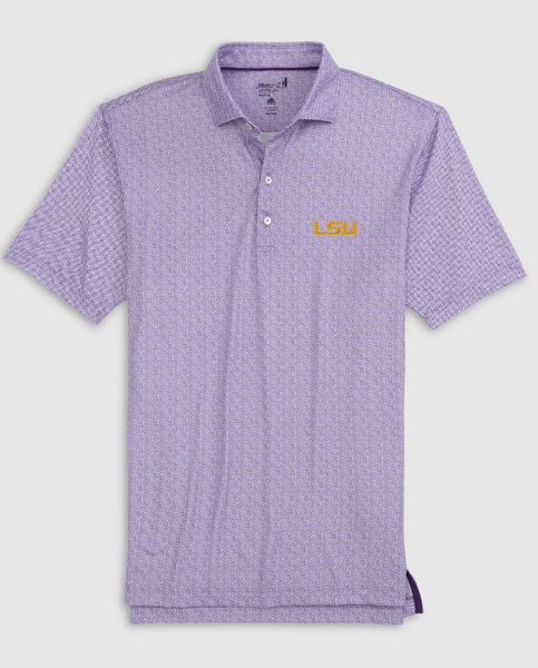 LSU Hinson Polo - Purple