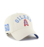 Houston Oilers 47 Clubhouse Clean Up Hat - Sandstorm