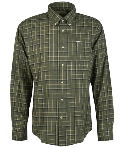 Barbour Pelton Regular Fit Shirt - Olive