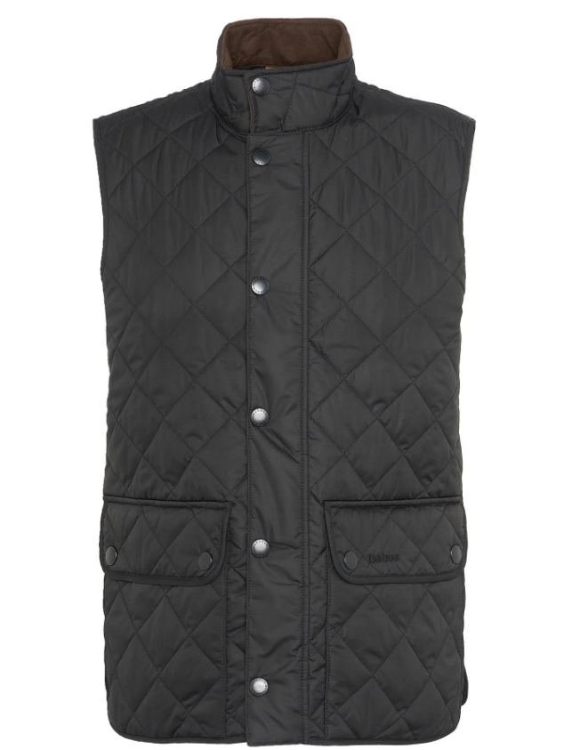 Lowerdale Quilted Gilet - Black