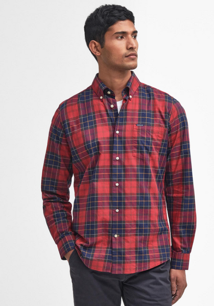 Barbour Wetheram Tailored Shirt - Red