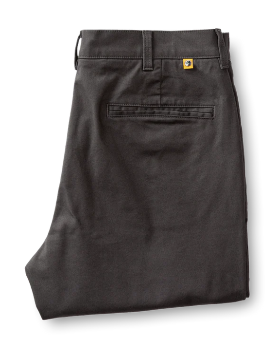 Classic Fit Gold School Chino - Magnet Grey