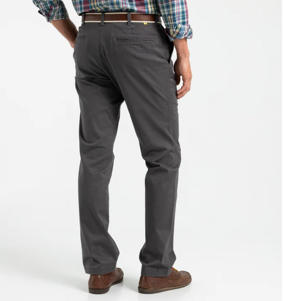 Classic Fit Gold School Chino - Magnet Grey