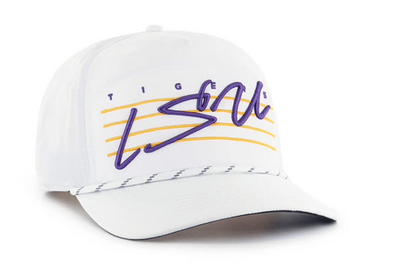 LSU Tigers Downburst '47 Hitch - White