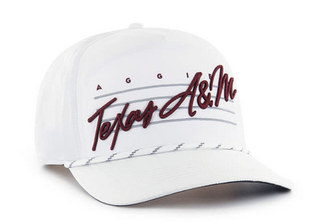 Texas A&M Aggies 47 Navy Crosstown Script Hat - Maroon