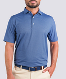 Flint Performance Polo - Admiral/Luxe Blue