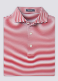 Cooper Stripe Performance Polo - Grenadine