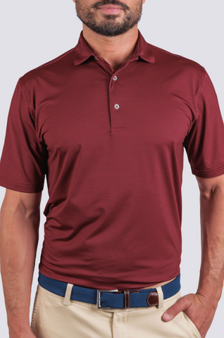 Ramer Performance Polo -	Grenadine/Black