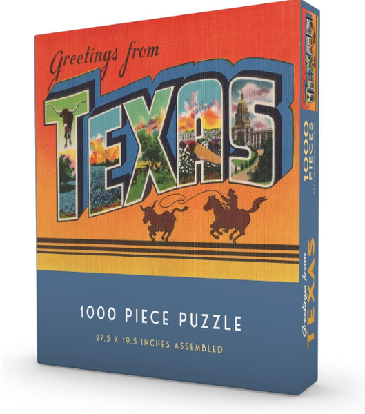 Greetings from Texas Puzzle 1000 Piece