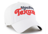 Houston Texans Pensacola 47 Clean Up Hat - White