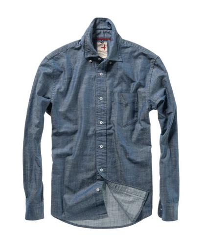 Huntsman Blues Shirt - Bright Indigo Twill