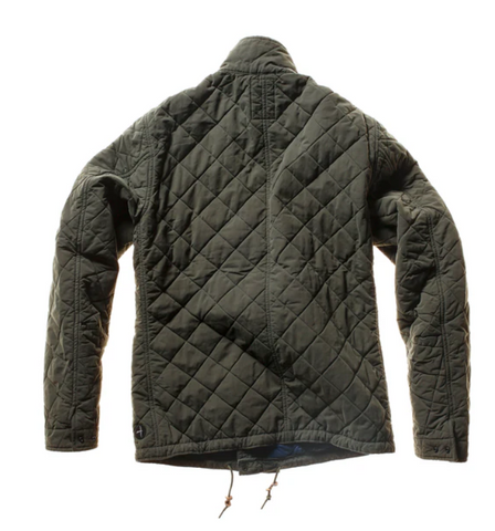 Quilted Tanker - Dark Loden