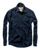 Utility Workshirt - Navy/Black Houndstooth