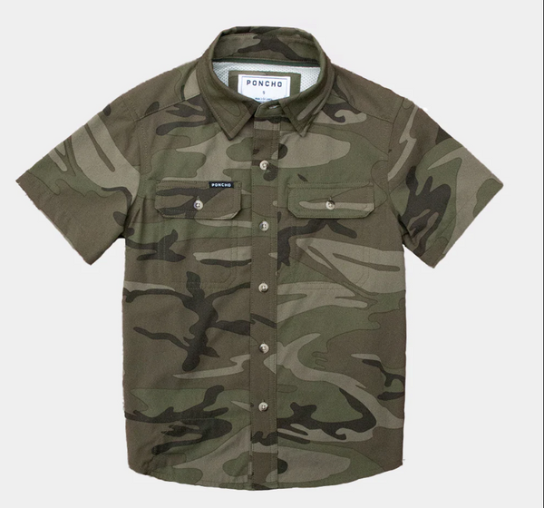 Youth Palomita Original Short Sleeve - Camo