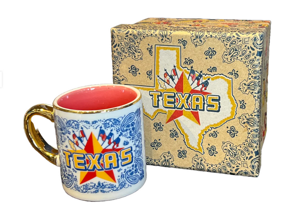 Texas Souvenir Espresso Mug w/ Gift Box