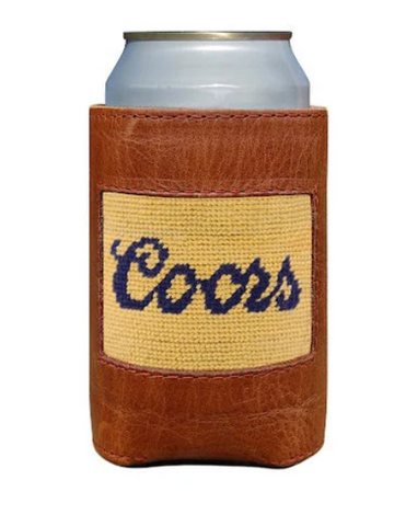 Coors Needlepoint Can Cooler