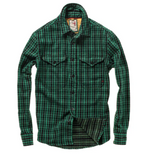 Mountain Flannel - Green/Black