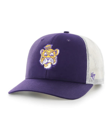LSU Tigers Vintage Trucker '47 Hat - Purple