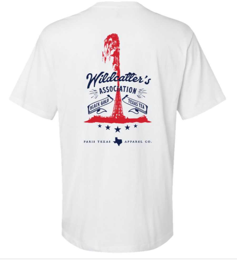 Wild Catter Pocket T-Shirt - White