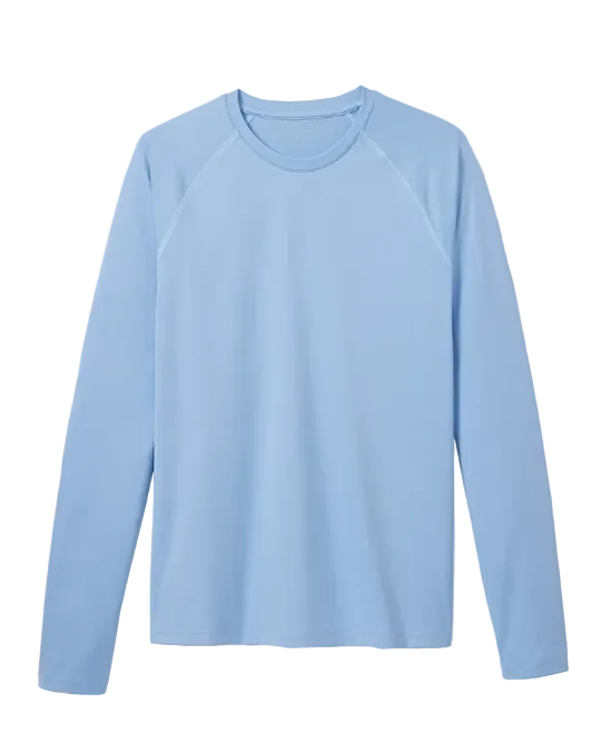 Anchor Rashguard - Light Blue