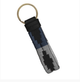 Charro Loop Keyring - Black Leather